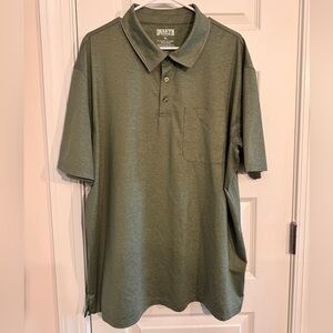 DTC performance polo shirt